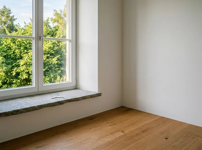 Besenrein geräumter Raum nach Entrümpelung in Wuppertal