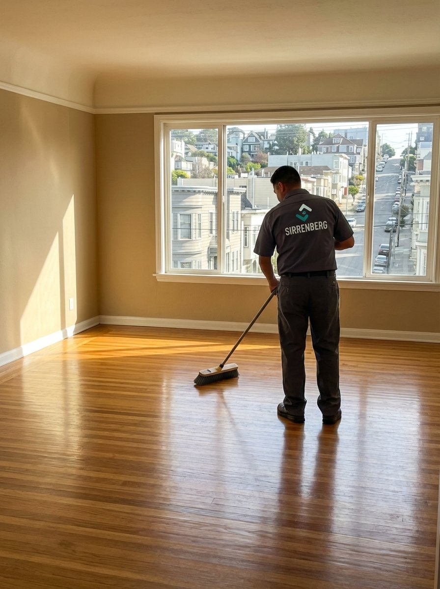 Besenrein geräumte Wohnung nach Haushaltsauflösung in Wuppertal