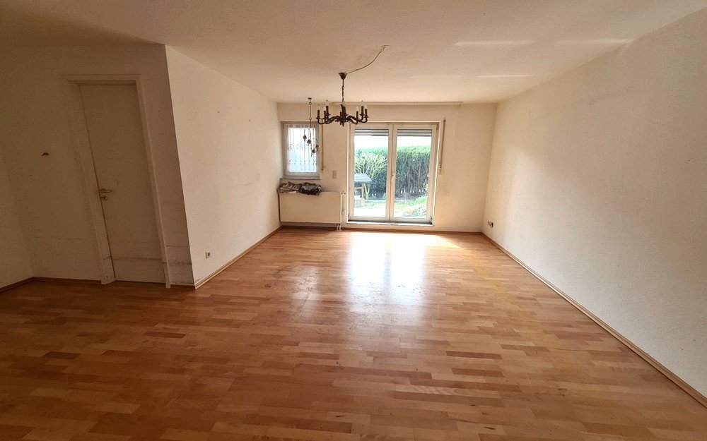 Nachher: Leeres Zimmer nach vollständiger Entrümpelung Wuppertal